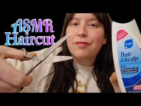 Cozy ASMR Haircut & Hair Wash RP      ✂️