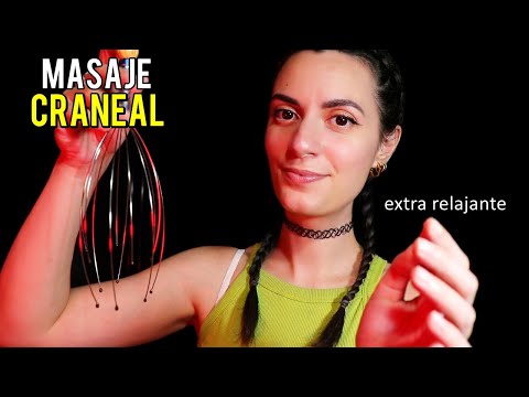 ASMR español MASAJE CRANEAL para Dormir rapido