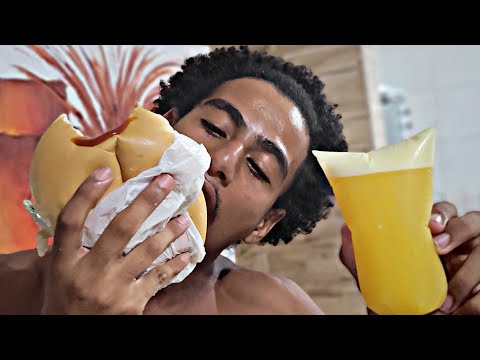 ASMR MISTÃO DE R$ 2,00 QUE MATA FOME NA FAVELA 🇧🇷 #mukbang 🌭🍔🥪 #mouthsounds 👅💦 #asmr