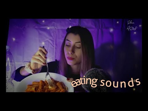 🇮🇹ASMR ITA•EATING SOUNDS ,pranzo insieme a voi 🍝🥤