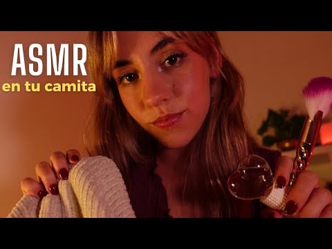 ASMR en TU CAMITA | Atención personal para dormir ❤️😴