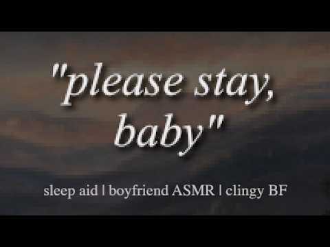 clingy boyfriend wants you to stay the night [roleplay ASMR] [sleep aid] [carrying you to bed]
