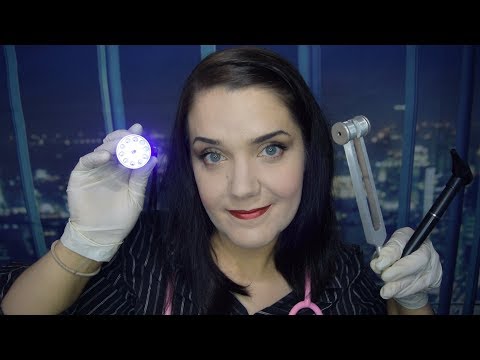 ASMR Extensive Medical Exam - Crinkles, Gloves, Lights