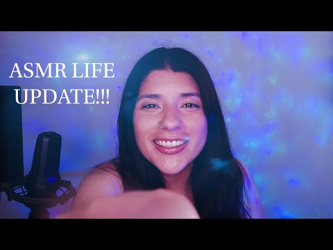 ASMR -  LIFE UPDATE WITH COMBING, TAPPING, AND PERSONAL ATTENTION