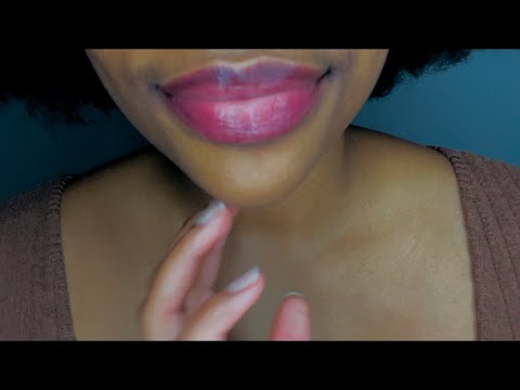 ASMR | UNINTELLIGIBLE WHISPERING - Very Close Up (ear to ear, mouth sounds, relaxing)