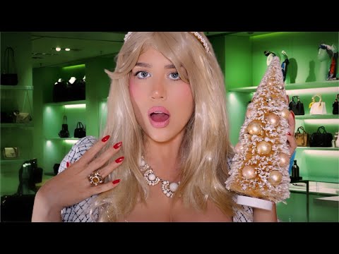 ASMR | Sassy Sveta Festive Salesperson Gossip (Russian Accent)