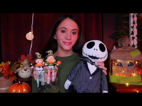 ASMR / Autumn Triggers (fall decor haul and whispering)