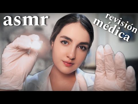 asmr Examen de la VISTA - r0leplay MÉDICO Ale ASMR