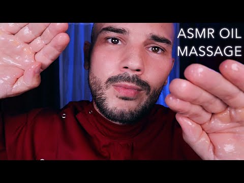 ASMR Massaging Your Face with Rosehip Seed Oil 🌱 Sleepy Personal Attention 💤