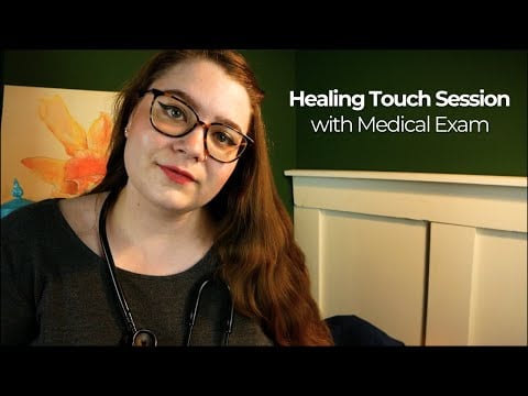 Healing Touch Session + Medical Exam by Hospital Nurse (Stethoscope, Energy Healing) ✨ ASMR Roleplay