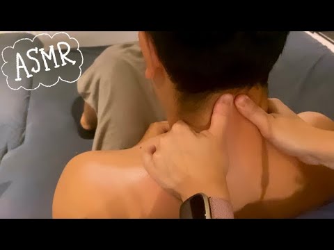 ASMR⚡️Neck and shoulder massage to relieve stress! (LOFI)