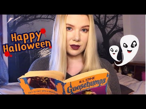 ASMR READING GOOSEBUMPS *THE HAUNTED MASK* PART 6