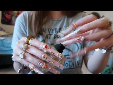 Fast and Aggressive Nail Tapping and Ring/Bracelet Clacking ASMR (No talking)