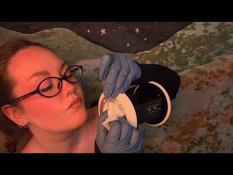 Blackhead & Cyst Extractions On Your Ears | Whispered ASMR