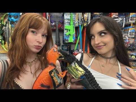 PUBLIC ASMR 🦕(We Go Outside and Tap on Things) 