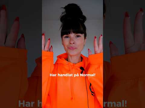 ASMR 🇸🇪 Jag har handlat på Normal 🛍️