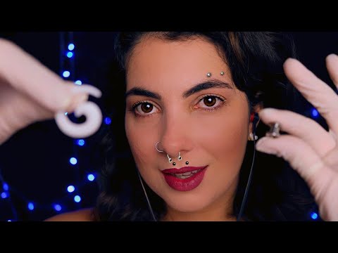 ASMR COLOCANDO PIERCING NO SEU NARIZ - Sweet Carol