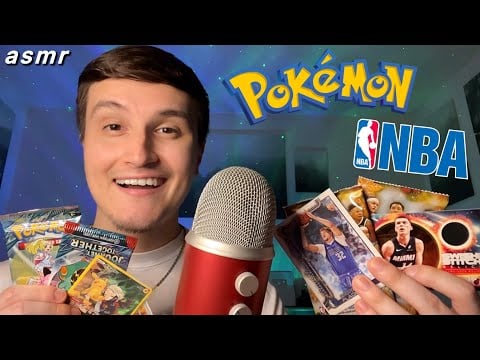 ASMR | HUGE Pack Opening from Pokémon & NBA Basketball Cards
