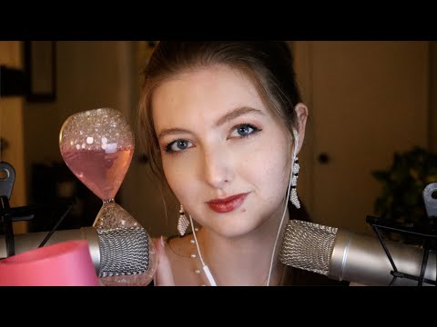 ASMR Sleepy Variety w/ Pink Triggers 🎀💖