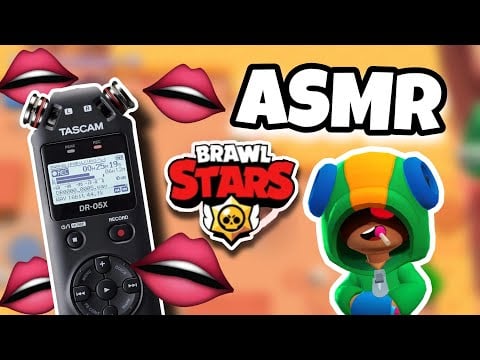 ASMR Français • BRUITS de BOUCHES Très puissants sur BRAWL STARS avec le TASCAM pour T'ENDORMIR 😴💫