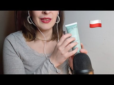 ASMR PO POLSKU // POKAZUJĘ WAM MOJĄ NATURALNĄ PIELĘGNACJĘ SKÓRY :)