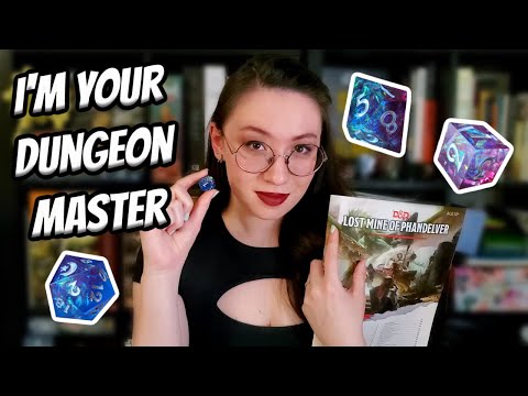 Let's play Dungeons & Dragons, I'm your DM! 🎲 ASMR Roleplay | Soft dice roll sounds