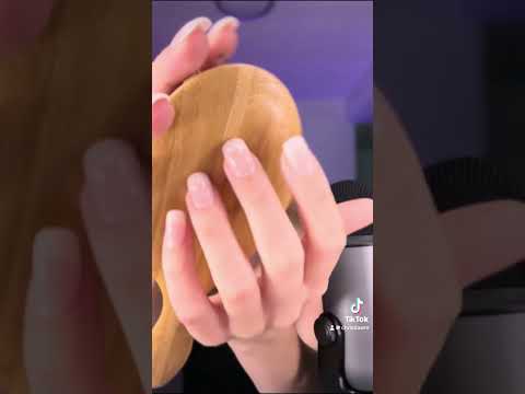 Wooden Brush Tapping #asmr