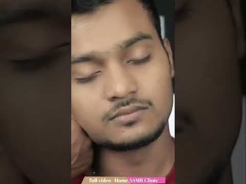 unbelievable All Cracks By Big Eyes Barber With Head Massage ASMR #shorts