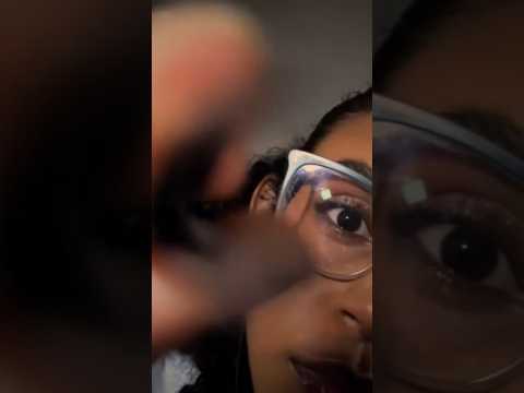ASMR Fazendo sua sobrancelha Pinça + Tesoura + Atenção delicada #tingles #asmr #visualtingle