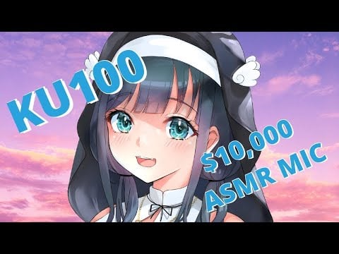 【ASMR KU100】First Time KU100   $10,000 ASMR MIC  Whispering Ear Blowing