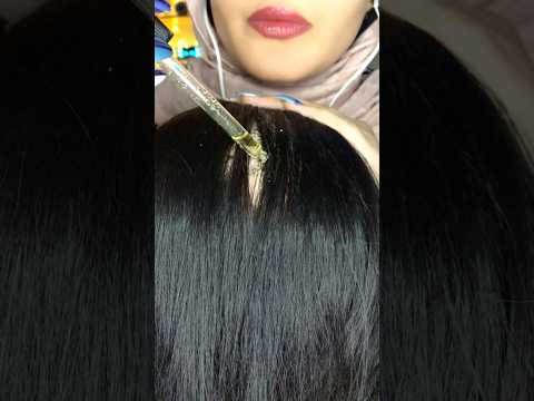 Scalp care & massage 💆🏻‍♀️💕 #asmr #satisfying #visualtingle #asmrmassage #relax #asmrscratching