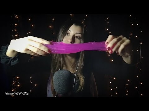 🇮🇹ASMR ITA• ☪ TI RILASSO CON LO SLIME 💆☪ #slime #asmrita #relax