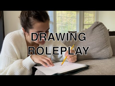 ASMR Roleplay Request | Drawing with You (Soft Spoken)