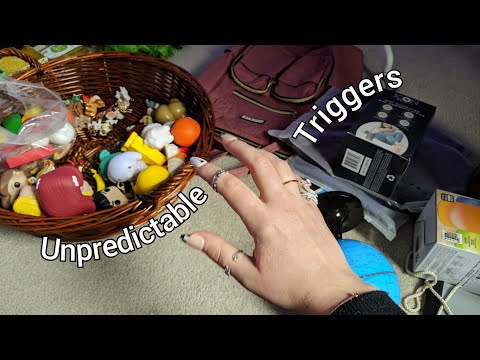 ASMR | Fast Tapping and Scratching (unpredictable items)