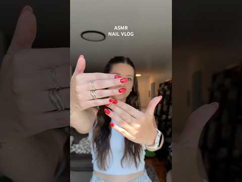 ASMR NAIL DAY VLOG #asmr #whispering #voiceover #nailvlog