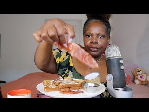 Almost Forgot What Turkey Bacon Taste Like ASMR Eating Sounds