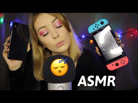 ASMR: TAPPING iPhone & Nintendo Switch ! 😴