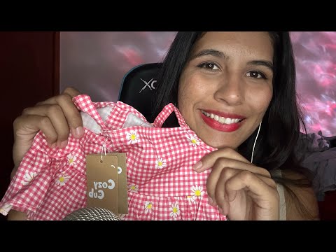 ASMR RECEBIDOS SHEIN COZY CUB P/ AURORINHA ( Asmr scratching)