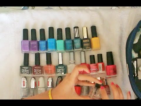 ASMR my Nail Polishes Collection 💅