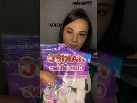 Haribo Marshmallow #asmr #asmrazerbaijan #hsyasmr #asmrmukbang #asmrmarshmallow