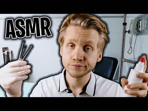 ASMR - Unfreundliche OHRREINIGUNG von einem genervten MITARBEITER!