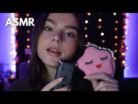 ASMR - AU CREUX DE TES OREILLES POUR TE FAIRE FRISSONNER