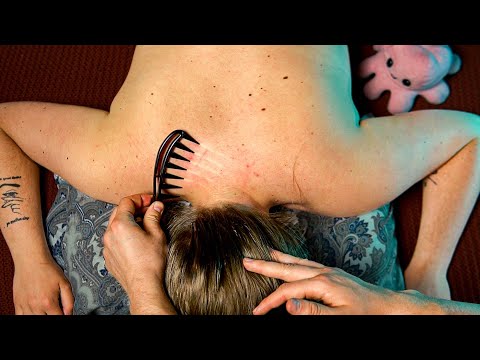 Euphoric Nape Attention ASMR: Hair, Nape & Back Sounds for Deep Tingles (No Talking)