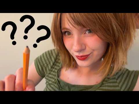 asmr asking you personal questions 💭