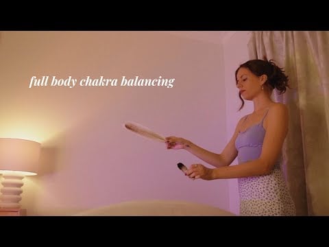 re-balancing your whole energy body for DEEP sleep ☁️ ASMR reiki
