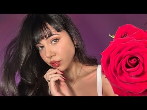 ASMR SUSURRANDOTE pensamientos bonitos 🌹 CERQUITA de TI!