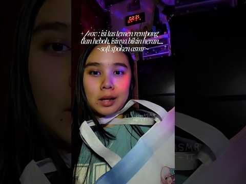 POV Asmr Whats in your friends Bag? #asmr #whatsinmybag
