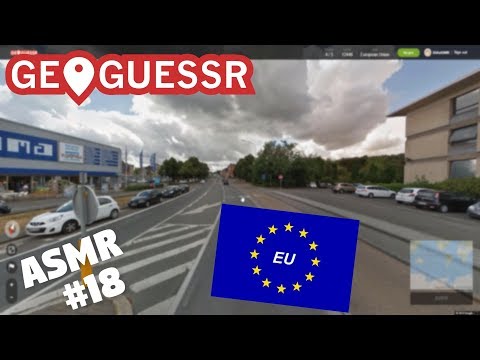 [ASMR] Geoguessr #18 - European Union! (Binaural)