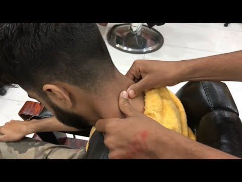Relaxing Head & Neck Deep Tissue Massage 💆🏻‍♂️ | ASMR | 💈