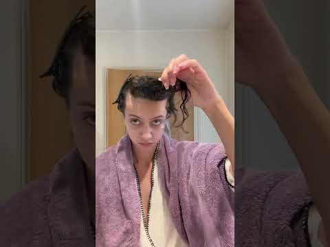 ASMR Curly Hair Routine #asmr